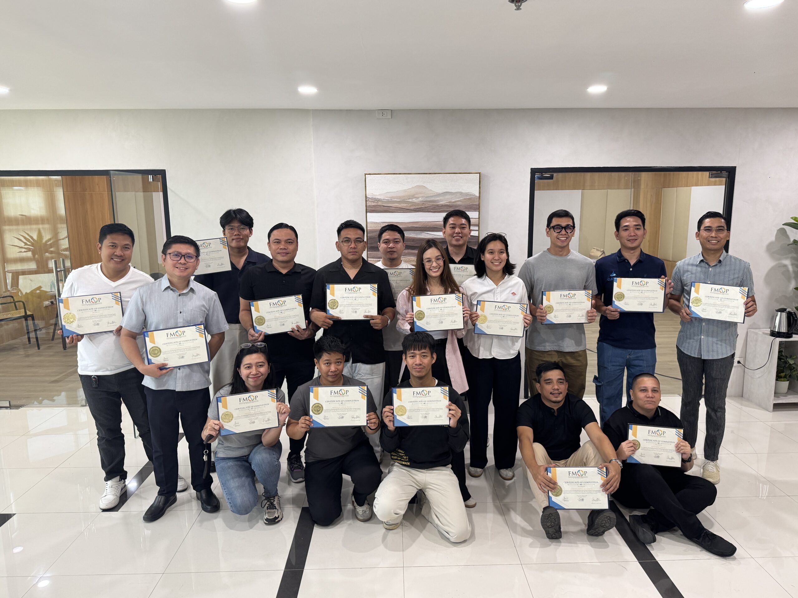 FMOP Housekeeping Supervisory Training Program Completes Second Batch