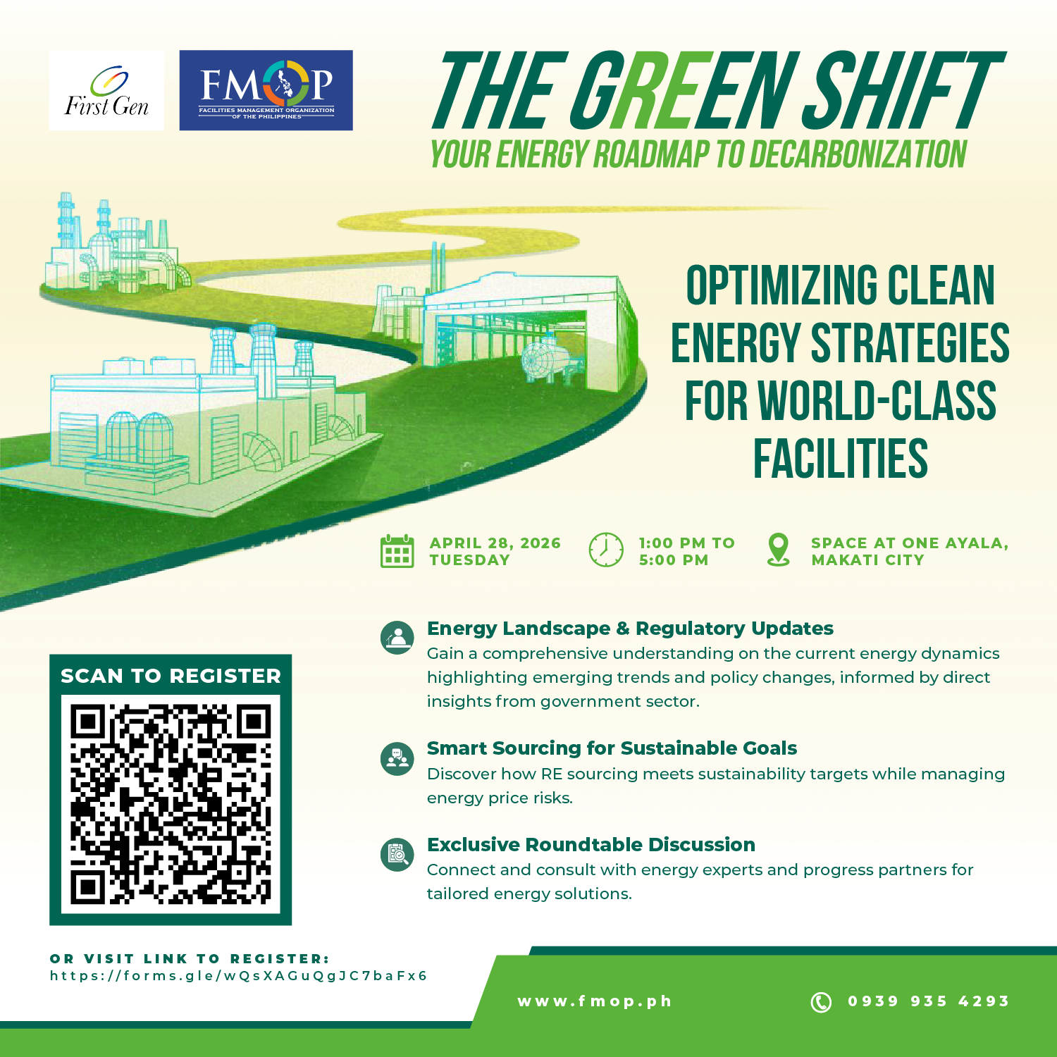 FMOP and First Gen Present The Green Shift on April 28