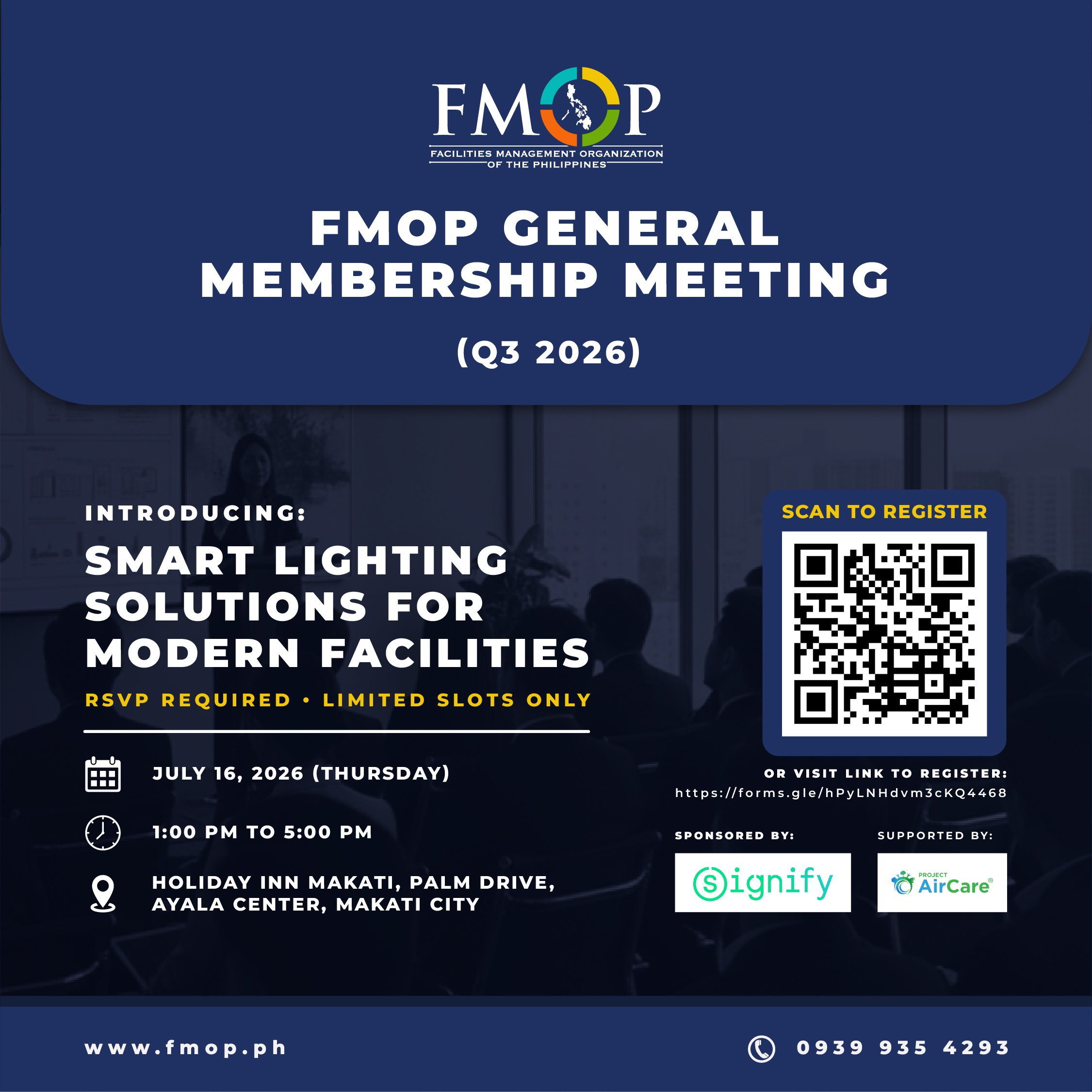 FMOP General Membership Meeting (Q3 2026)