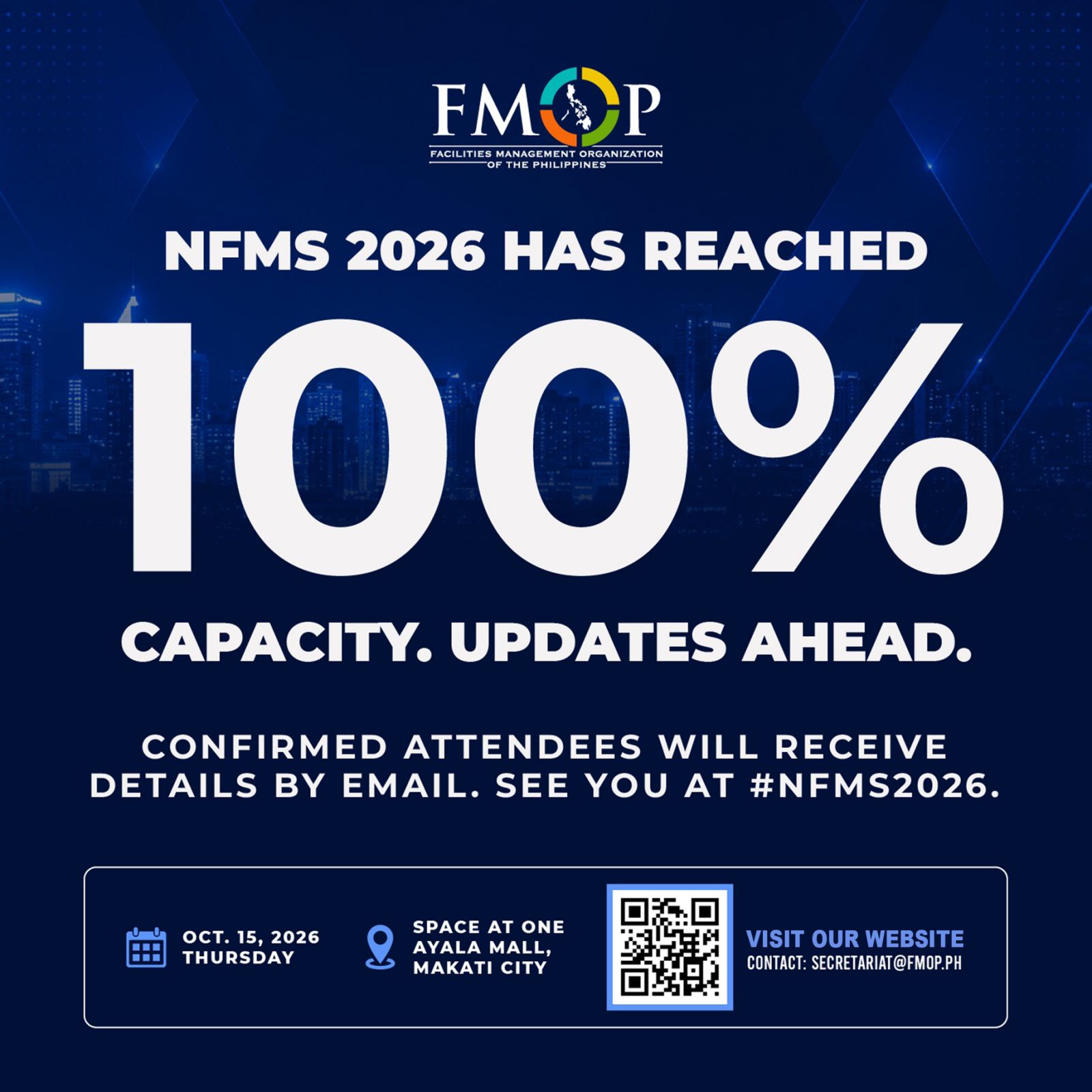 NFMS 2026 Reaches Full Capacity
